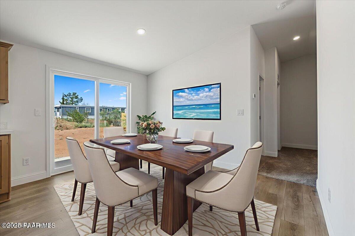 15364 South Black Mountain Road Mayer, AZ 86333 - Photo 3 of 11 07-Dining Area Virtually Staged