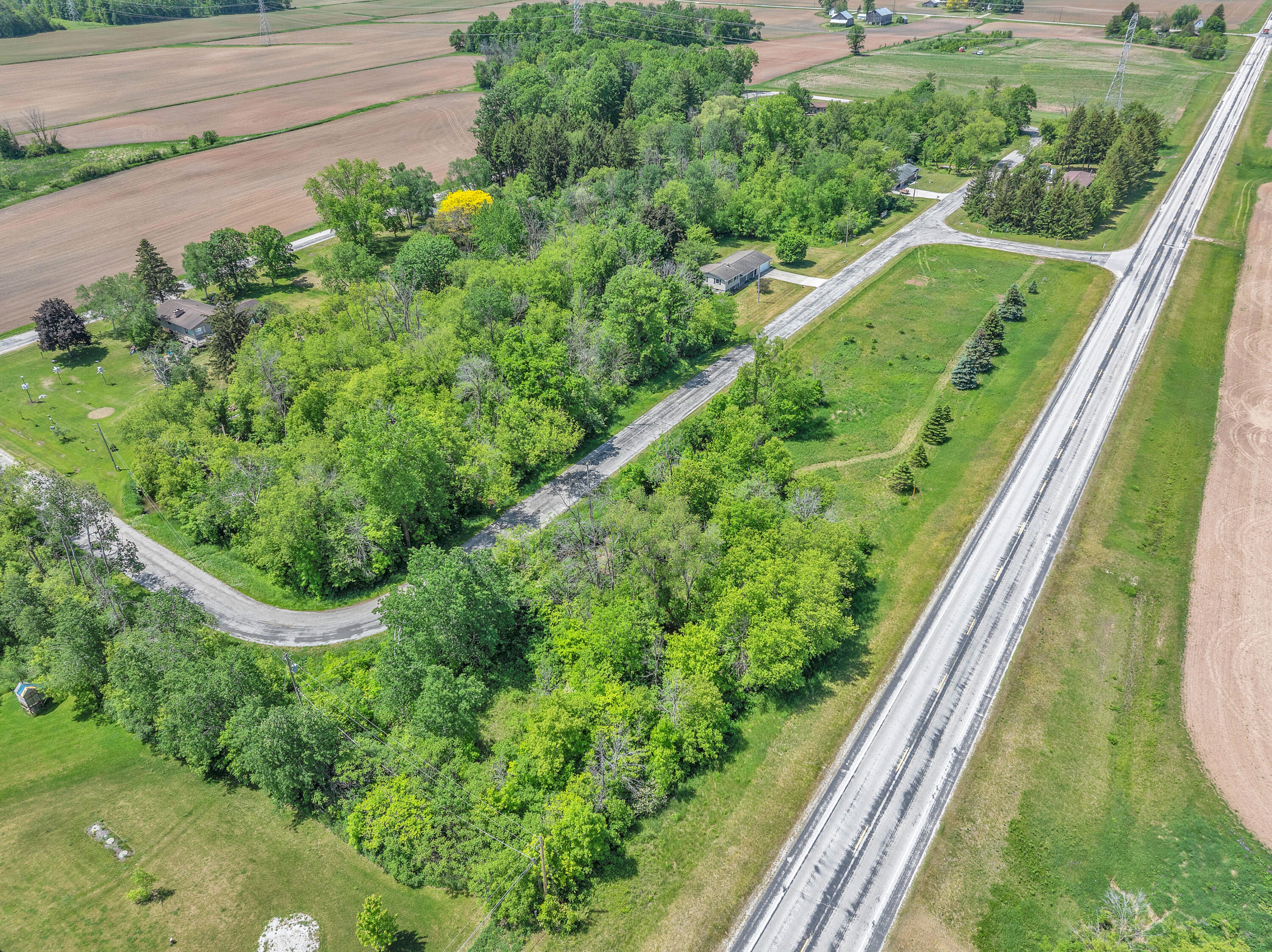 0 Hidden Brook Road Sheboygan Falls, WI 53085 - Photo 5 of 14 Aerial 2