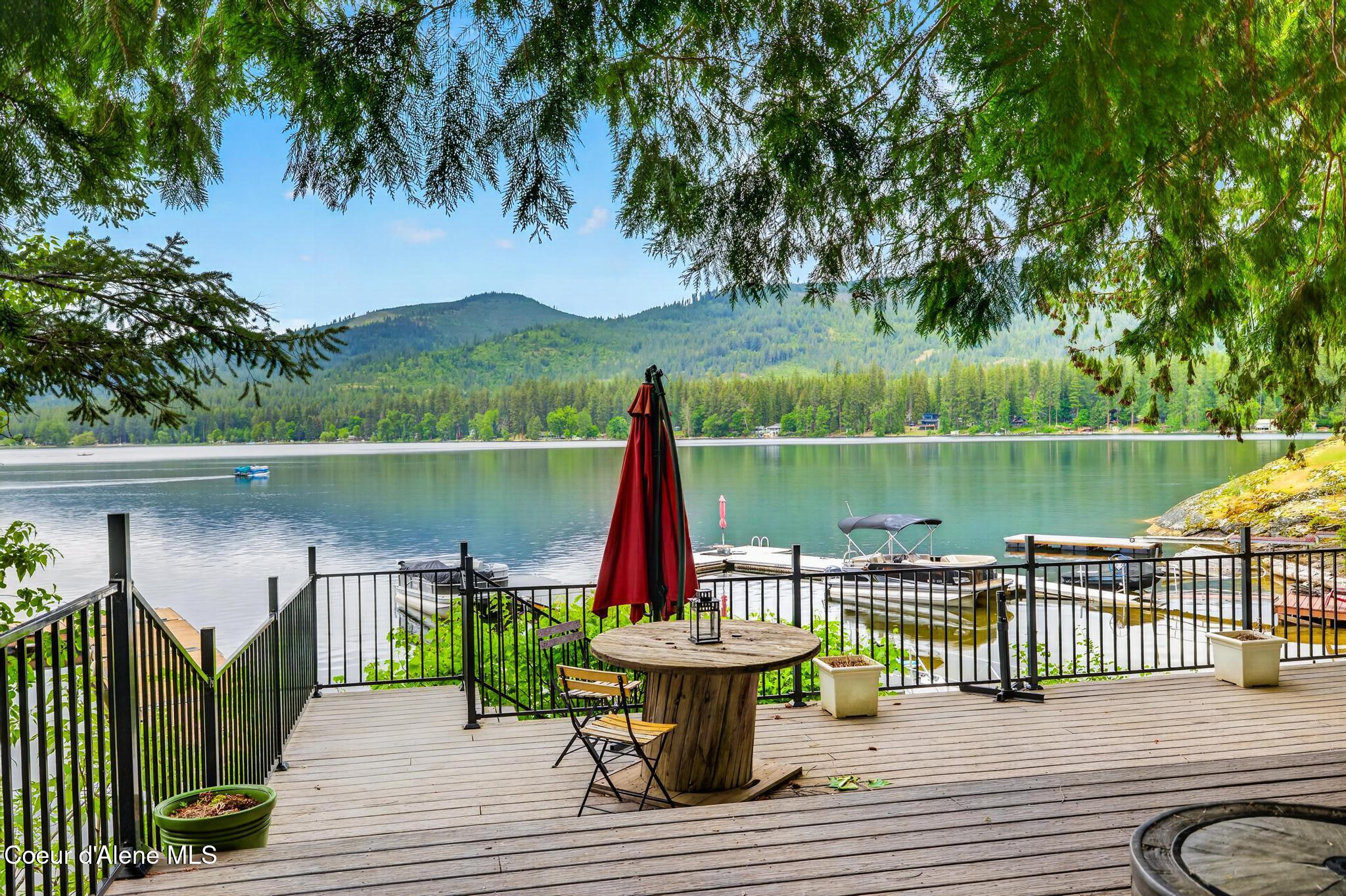 8642 West Upper Twin Lake Shore Road South Rathdrum, ID 83858 - Photo 14 of 36 Deck