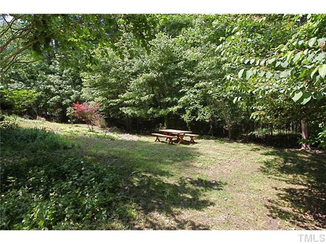 10604 Brownsburg Place Raleigh, NC 27613 - Photo 25 of 25 Lower section of level yard--do a picnic or set up a large play set Back Yard