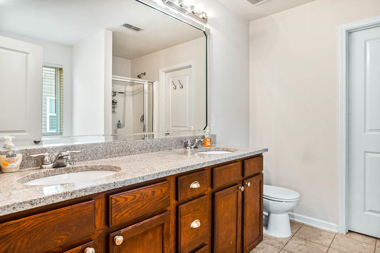 3540 Eastern Branch Road Raleigh, NC 27610 - Photo 32 of 35 master bath dual vanity