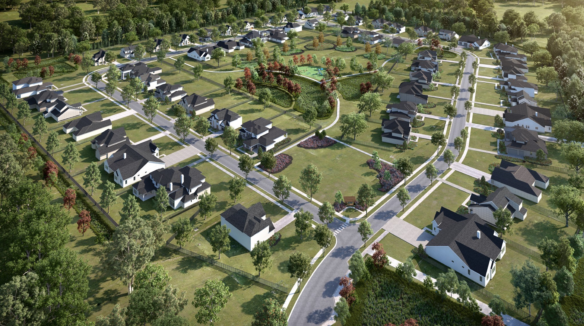 2025 Hamilton Way Franklin, TN 37064 - Photo 2 of 4 an aerial view of residential houses with yard