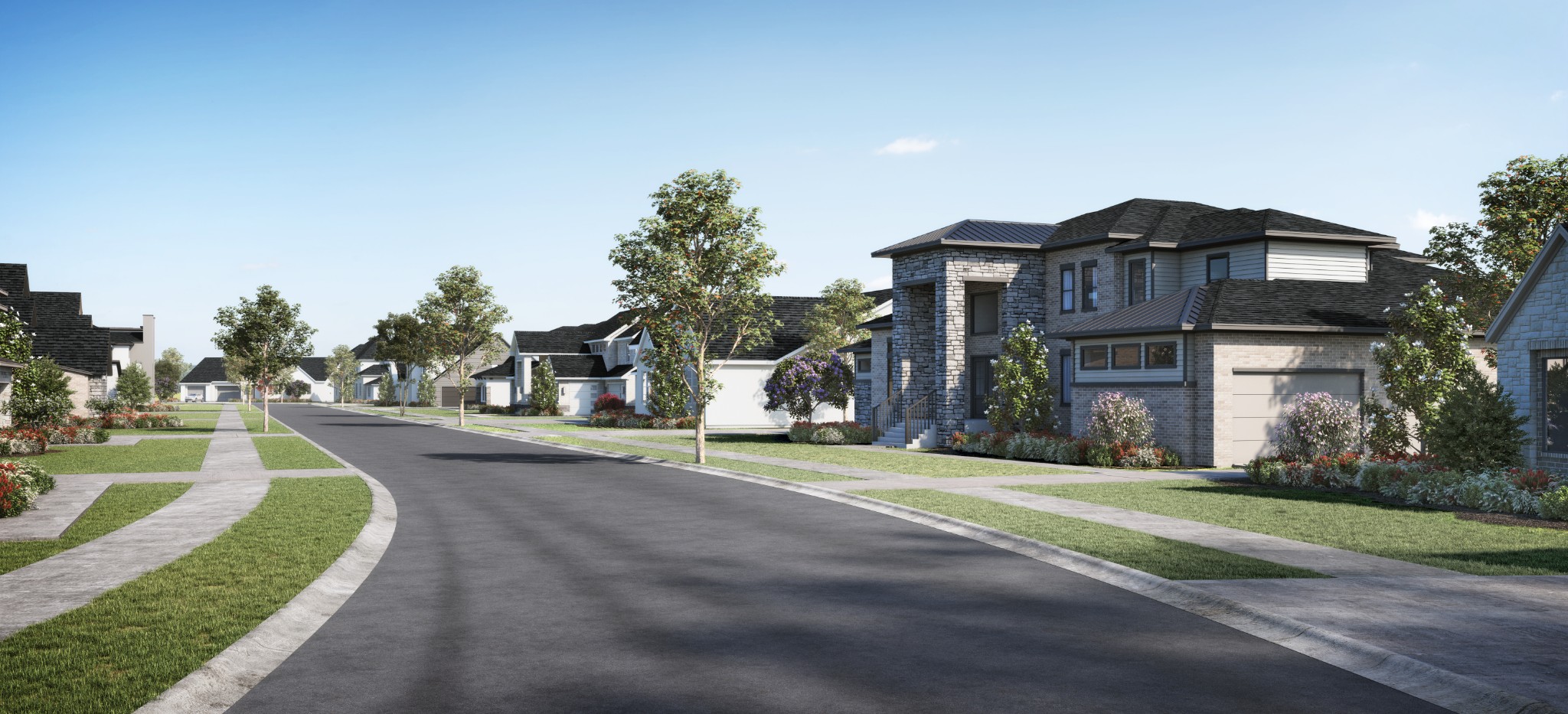 2025 Hamilton Way Franklin, TN 37064 - Photo 3 of 4 a front view of a house with a yard