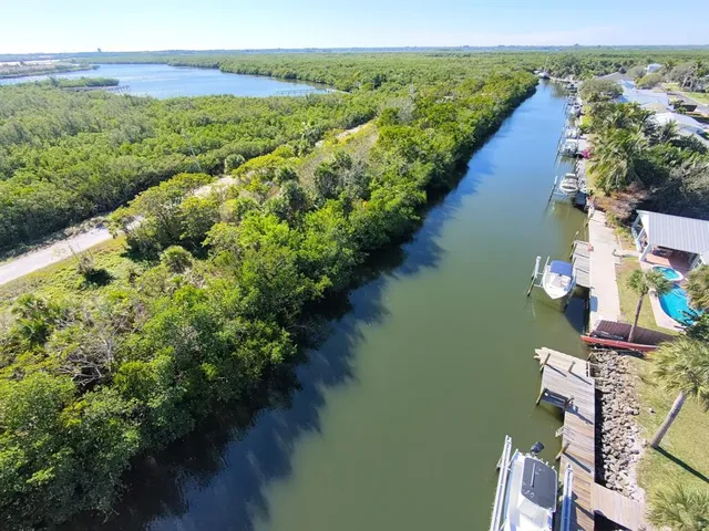 a view of a city with a lake view