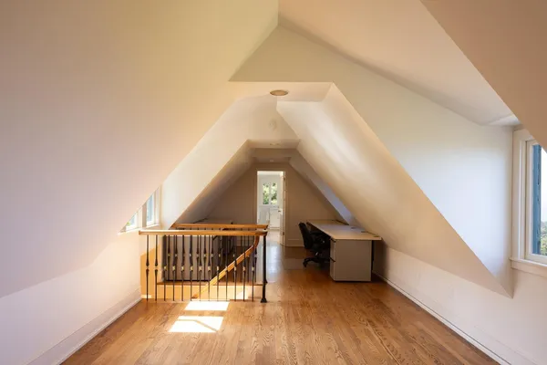 a view of a window in a room