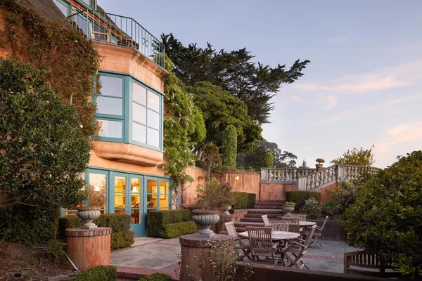 a view of front door