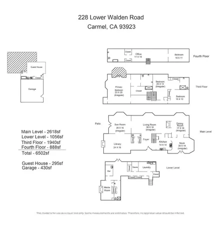 $6,950,000 | 228 Lower Walden Road, Carmel, CA 93923