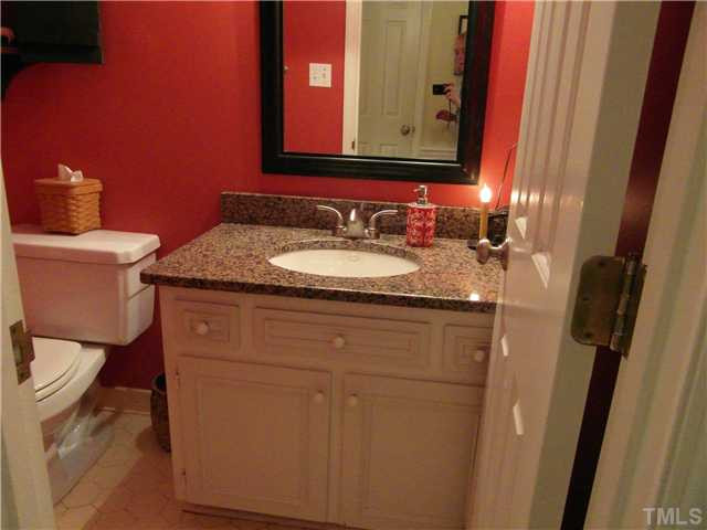 11805 Coachmans Way Raleigh, NC 27614 - Photo 11 of 25 Half Bath with gorgeous granite counter tops!