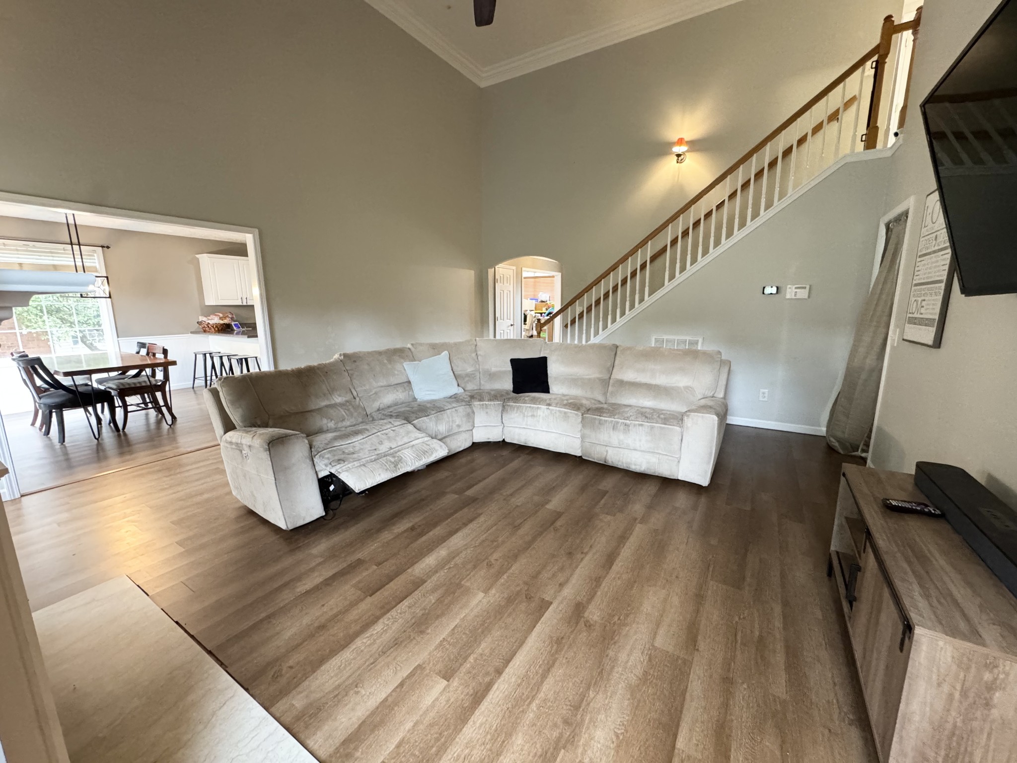 520 Briarhill Road Lebanon, TN 37087 - Photo 13 of 37 a living room with furniture and a wooden floor