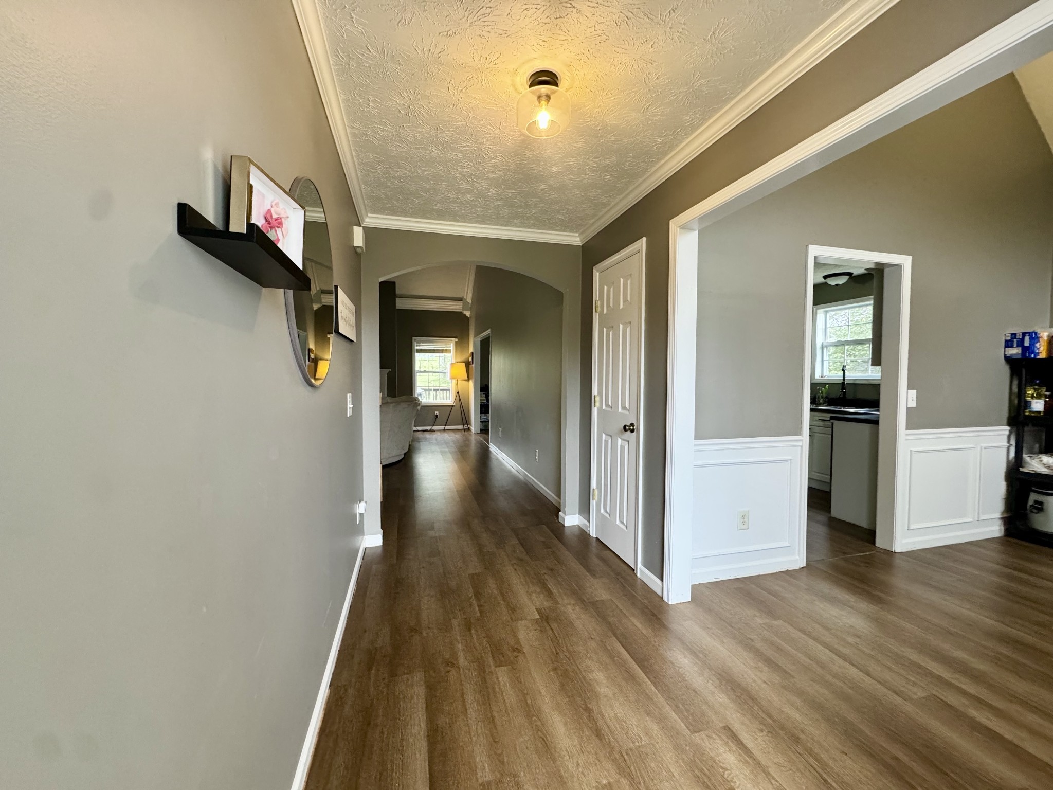 520 Briarhill Road Lebanon, TN 37087 - Photo 4 of 37 a view of hallway with wooden floor and stairs