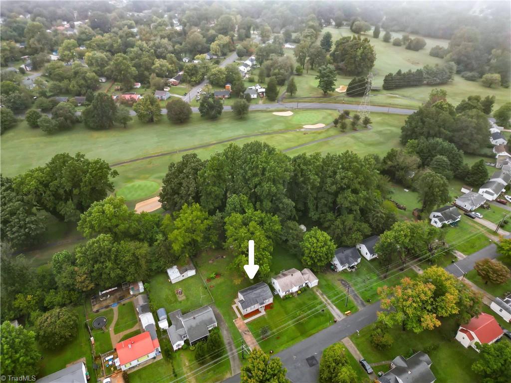 1500 Valley Ridge Drive High Point, NC 27260 - Photo 2 of 27 Aerial view looking North with views of Blair Park Golf Course.