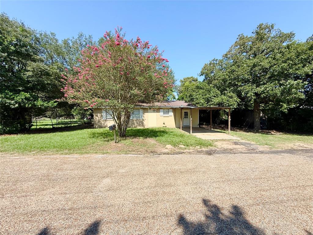 908 Sycamore Athens, TX 75751 - Photo 3 of 28 a front view of a house with a yard and a garage