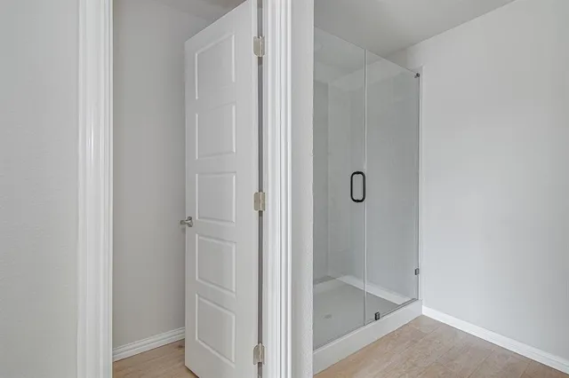 a view of closet area