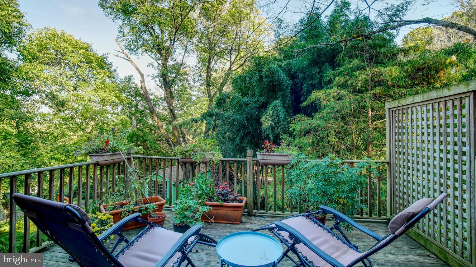 7416 Ferry Road New Hope, PA 18938 - Photo 31 of 33 a view of a chair and tables in the balcony
