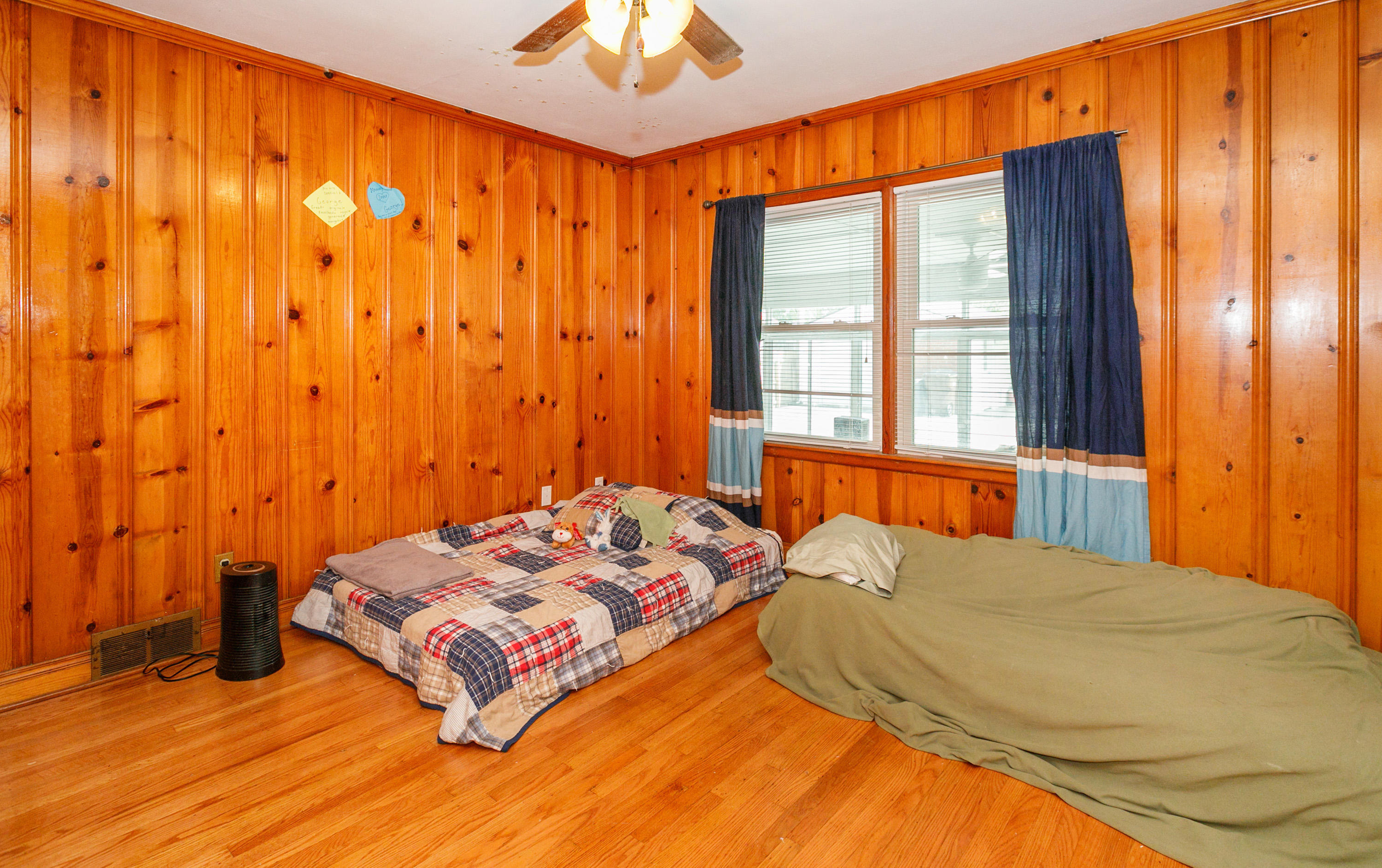 3717 Chevy Chase Road Louisville, KY 40218 - Photo 19 of 37 Bedroom with beautiful pine paneling