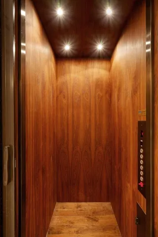 a view of a very nice looking dining room with a chair