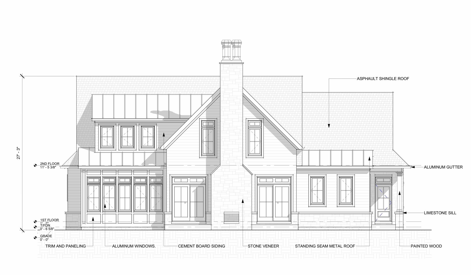 130 East Lahon Street Park Ridge, IL 60068 - Photo 6 of 22 a black and white photo of a living room