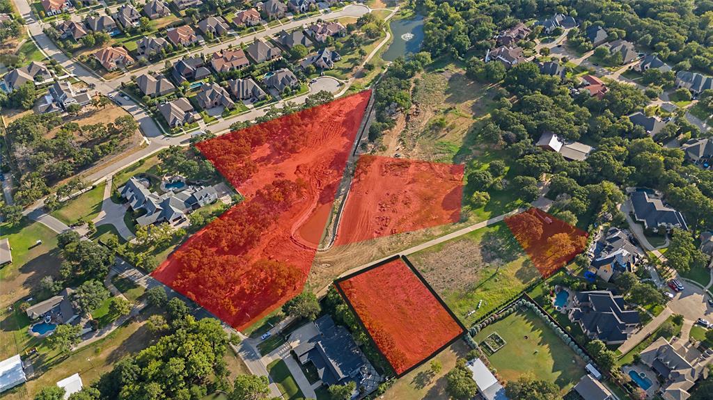 Tbd - Lot 1 Tbd - Road Colleyville, TX 76034 - Photo 5 of 9 an aerial view of a house