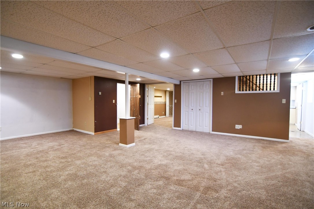 4386 Reimer Road Barberton, OH 44203 - Photo 20 of 35 Need space? This home has it! Huge great room in walk out basement.