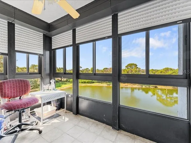 a building view with a outdoor space