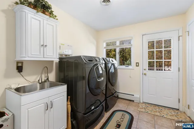 a view of storage and utility room