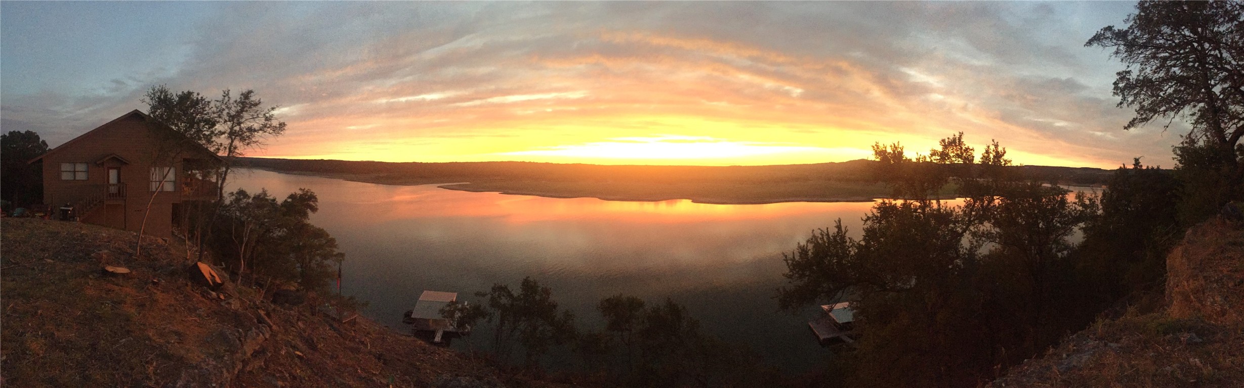 26809 Blue Cove Road Marble Falls, TX 78654 - Photo 10 of 15 a view of lake from balcony