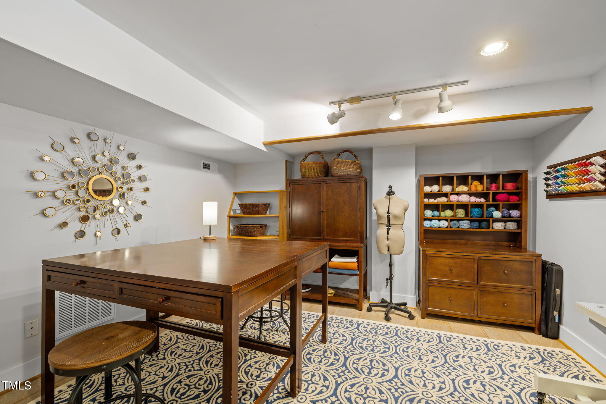 801 Creekstone Drive Chapel Hill, NC 27516 - Photo 44 of 65 a workspace with furniture and window