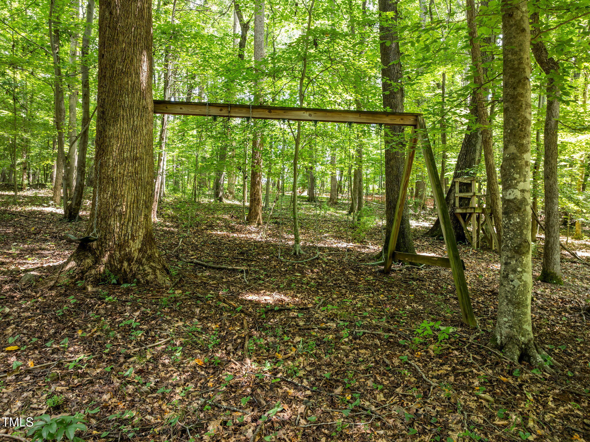 801 Creekstone Drive Chapel Hill, NC 27516 - Photo 60 of 65 a view of outdoor space with deck and yard