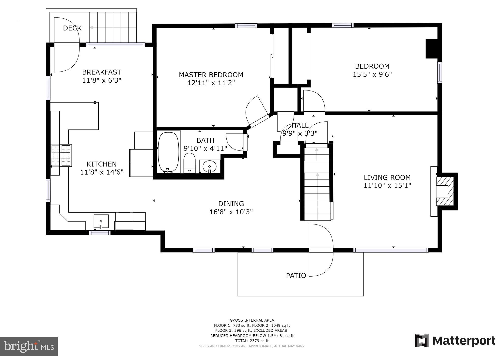 1249 Maple Road Arnold, MD 21012 - Photo 42 of 44 First Level Floor Plan