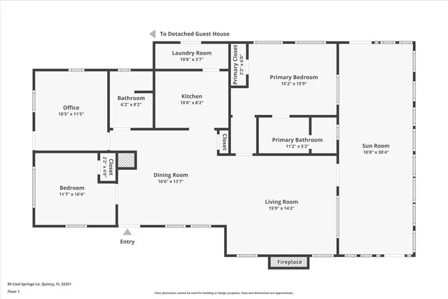 $390,000 | 85 Cool Springs Lane, Quincy, FL 32351
