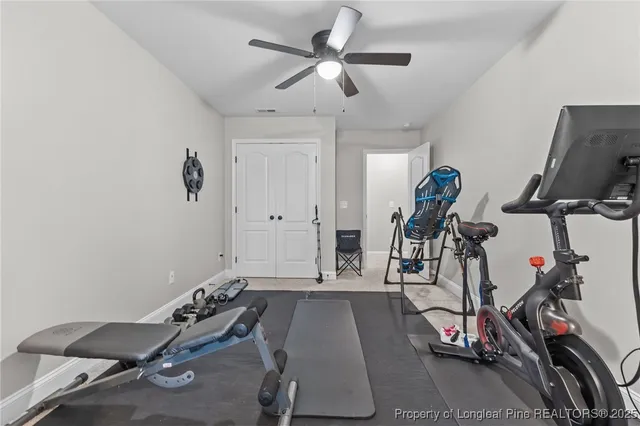 a outdoor space with a couch