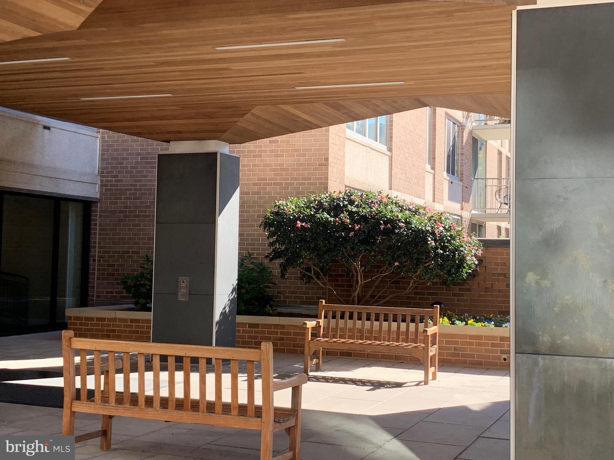 2939 Van Ness Street Northwest, Unit 216 Washington, DC 20008 - Photo 12 of 20 a view of a porch