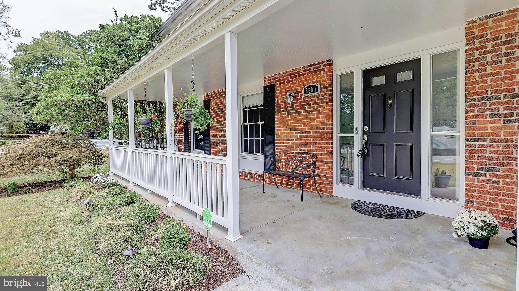 8500 Falling Leaf Road Springfield, VA 22153 - Photo 3 of 23 Front porch.