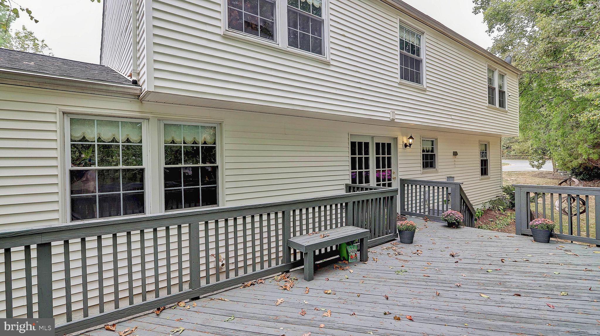 8500 Falling Leaf Road Springfield, VA 22153 - Photo 20 of 23 Looking onto the deck from the backyard.