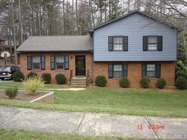 4205 Pickwick Drive Raleigh, NC 27613 - Photo 1 of 1 a front view of a house with garden