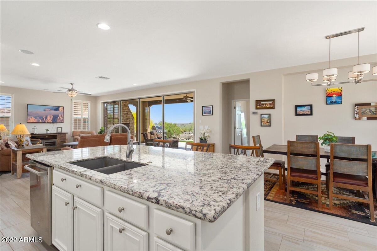 3425 Rising Sun Ridge Wickenburg, AZ 85390 - Photo 13 of 38 Center Island in Kitchen