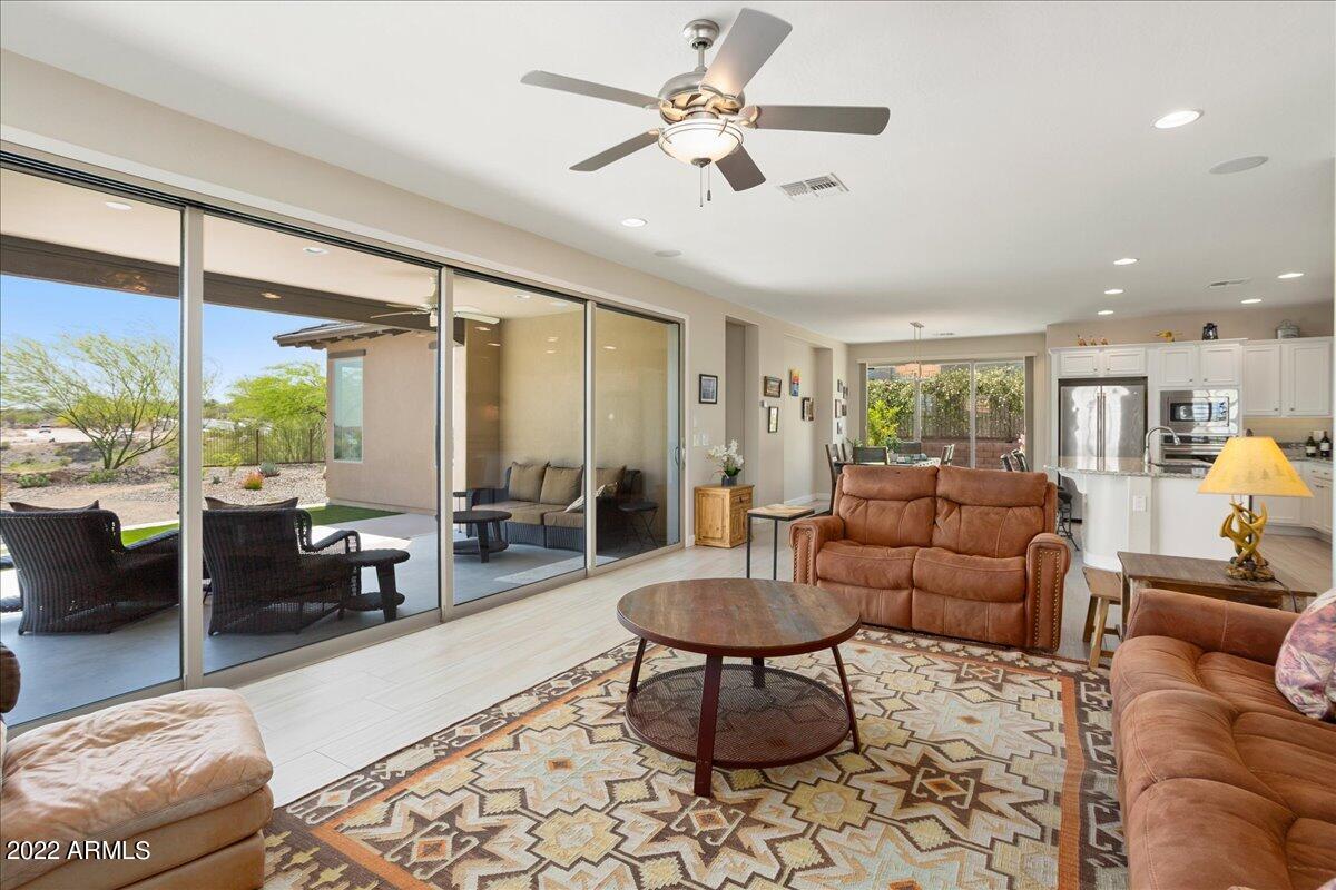 3425 Rising Sun Ridge Wickenburg, AZ 85390 - Photo 8 of 38 Upgraded Multi Slide Glass Door
