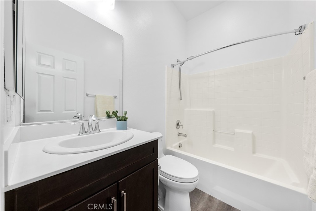 67 Plateau Irvine, CA 92618 - Photo 25 of 32 a bathroom with a sink a toilet and shower