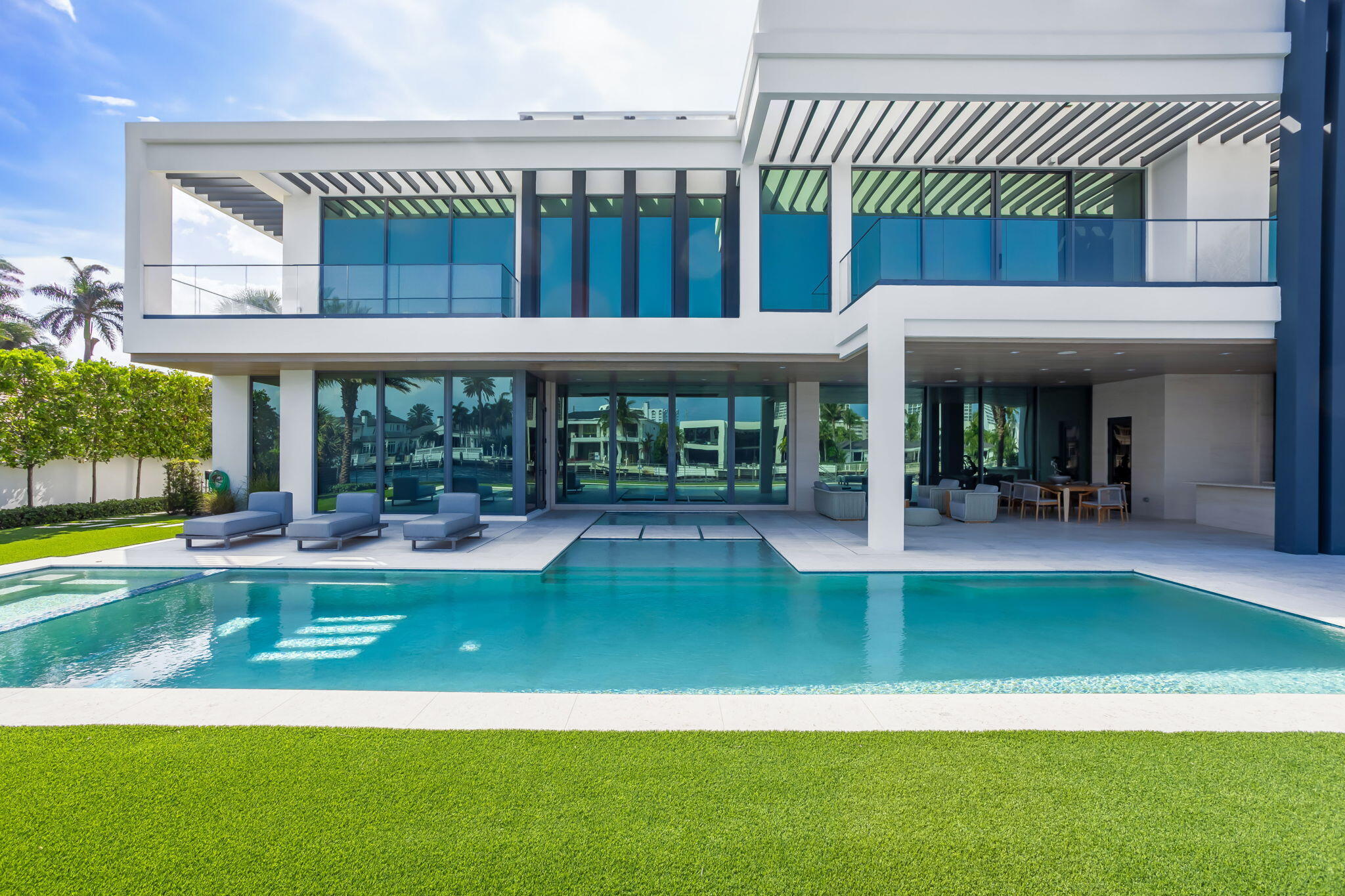 444 East Alexander Palm Road Boca Raton, FL 33432 - Photo 5 of 8 Rear Exterior