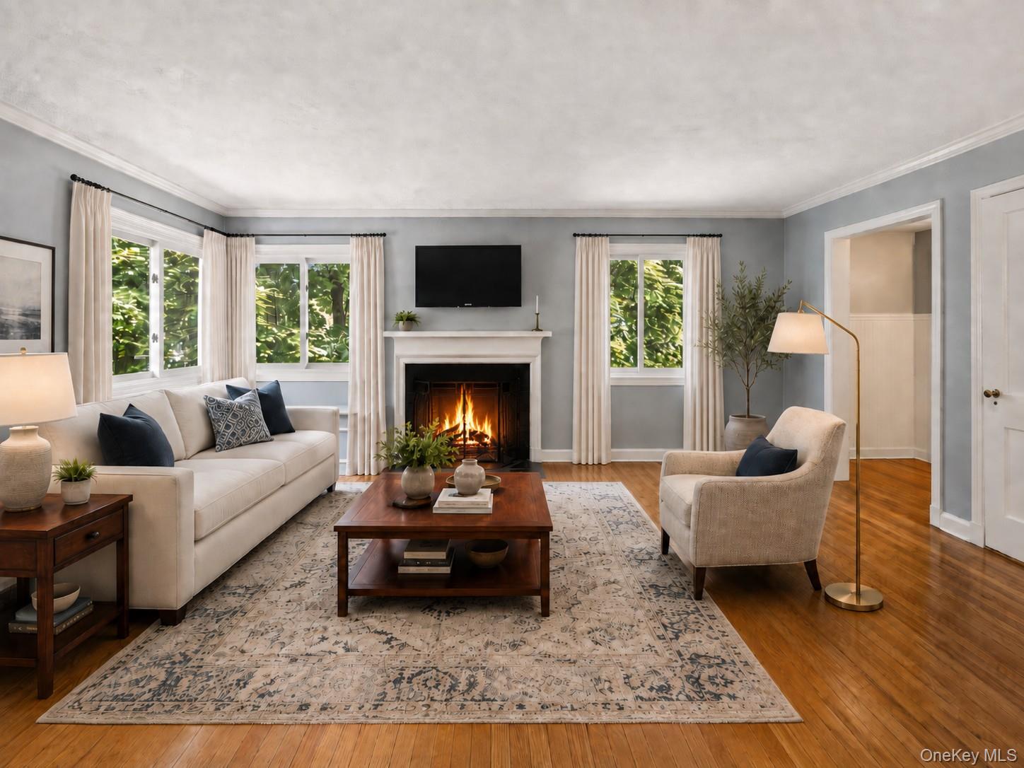 26 Powderhorn Road Ardsley, NY 10502 - Photo 9 of 38 Virtually Staged Livingroom