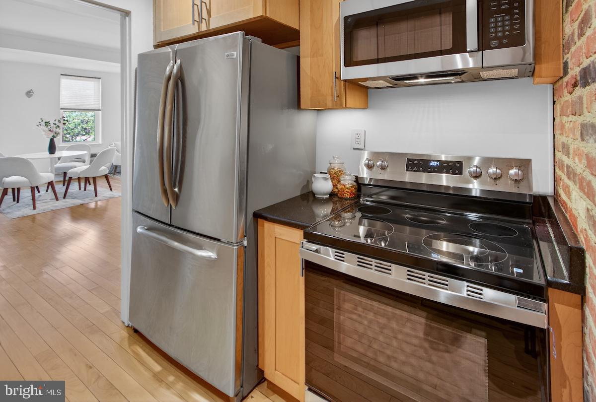 1810 California Street Northwest, Unit 202 Washington, DC 20009 - Photo 13 of 52 Modern kitchen with sleek appliances.