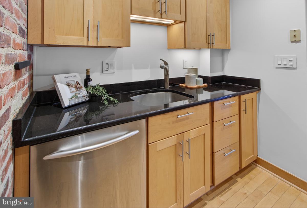 1810 California Street Northwest, Unit 202 Washington, DC 20009 - Photo 14 of 52 Sleek kitchen with modern finishes.