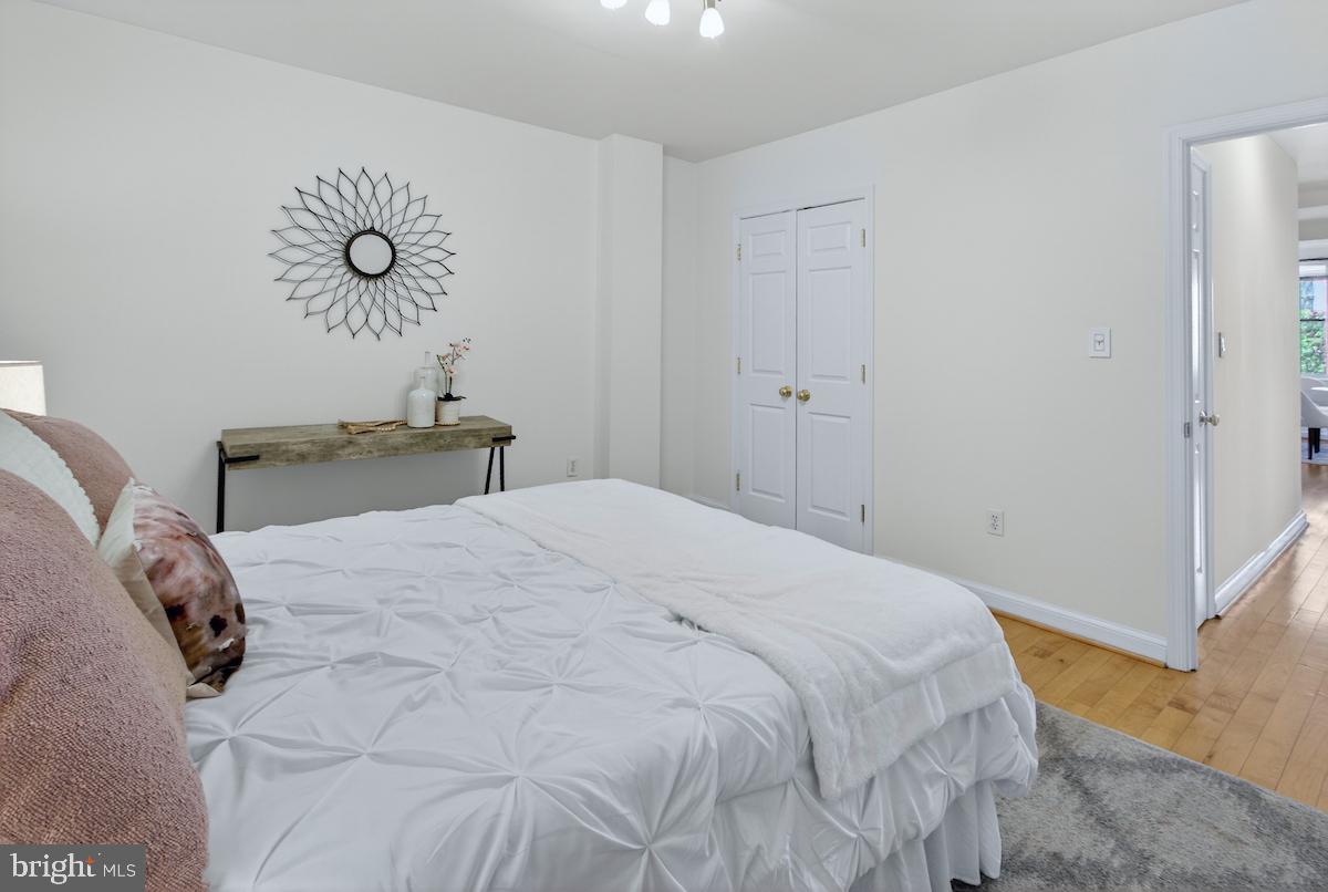 1810 California Street Northwest, Unit 202 Washington, DC 20009 - Photo 25 of 52 Serene bedroom with modern accents.