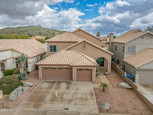 a view of a house with a patio