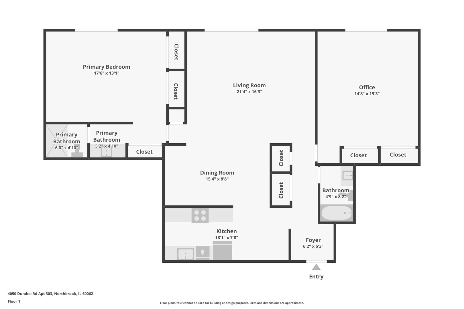4050 Dundee Road, Unit 303 Northbrook, IL 60062 - Photo 31 of 38