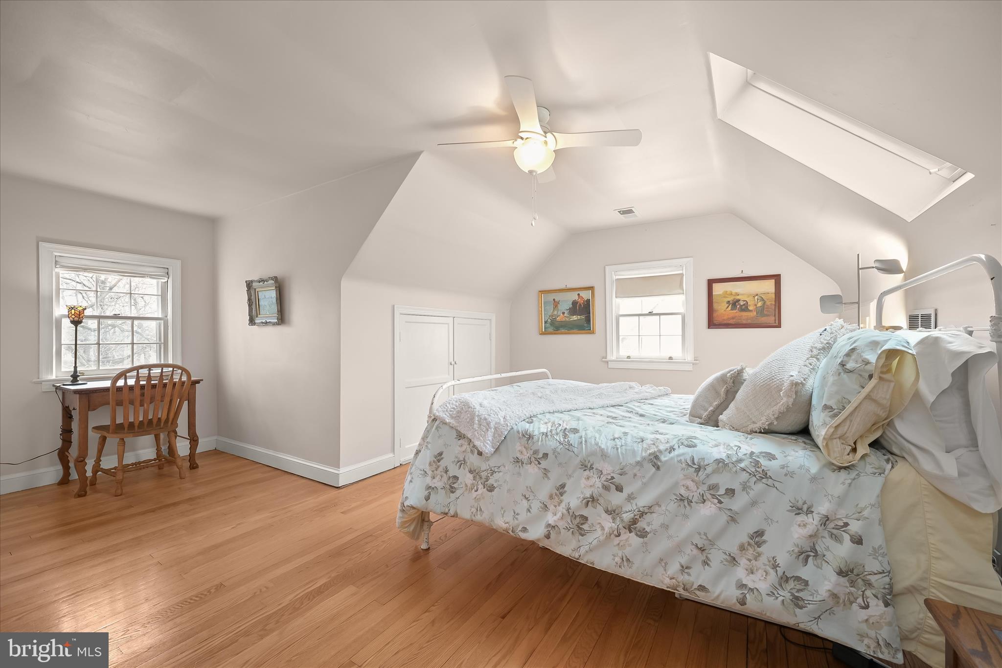 6715 Queens Chapel Road University Park, MD 20782 - Photo 30 of 51 Upper level bedroom with skylight