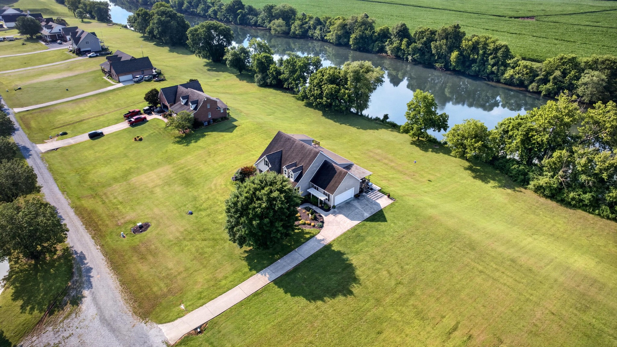 759 Pinhook Road Calhoun, TN 37309 - Photo 55 of 70 an aerial view of a house swimming pool and ocean view