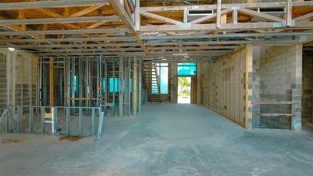 a view of empty room