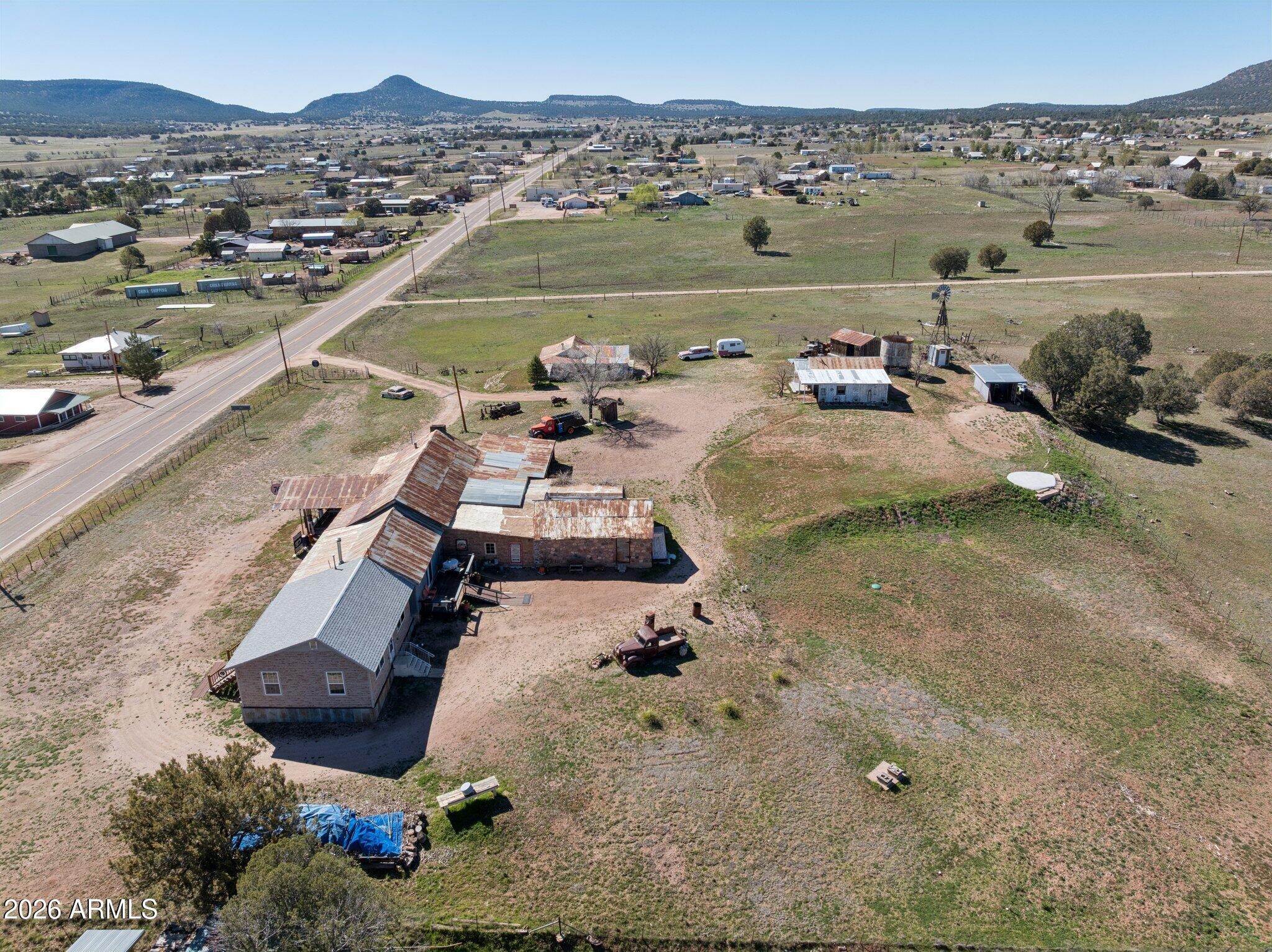 47966 Highway 288 Young, AZ 85554 - Photo 60 of 85 an aerial view of a house with a yard