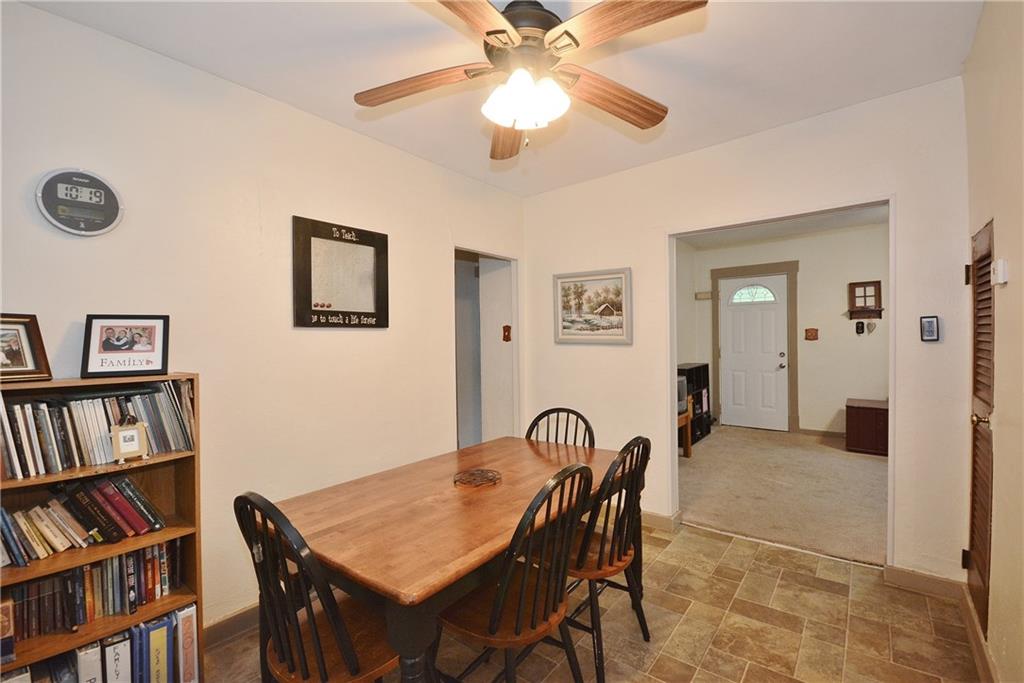 8239 Nadine Road Verona, PA 15147 - Photo 8 of 25 Dining area has ceiling fan.